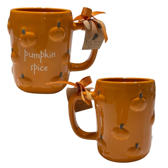 RAE DUNN PUMPKIN SPICE MUG - Picture 1 of 4
